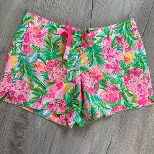 Lilly Pulitzer NWT shorts pineapple print